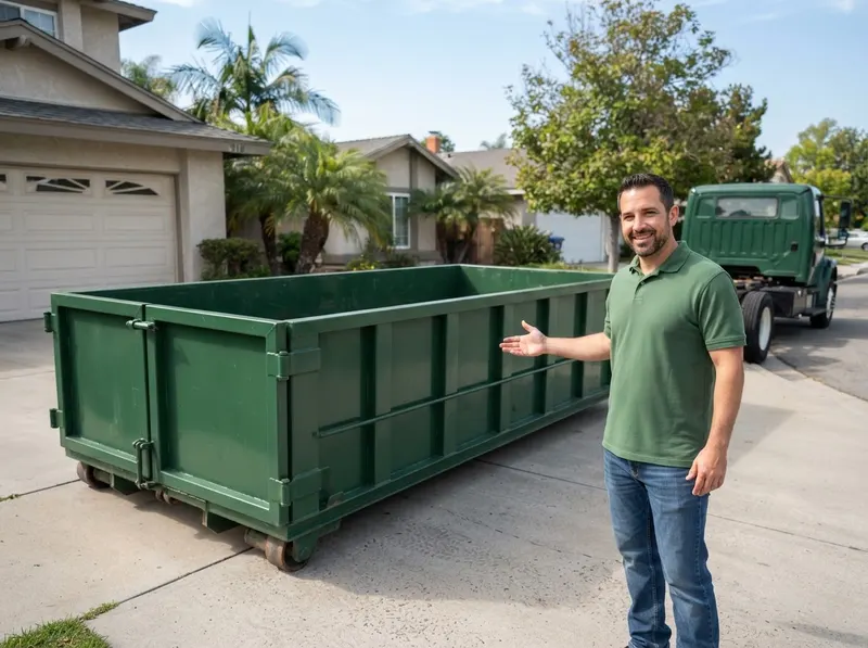 10-Yard Dumpster Rental in Los Angeles, CA